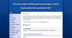Desktop Screenshot of gastroped.cz